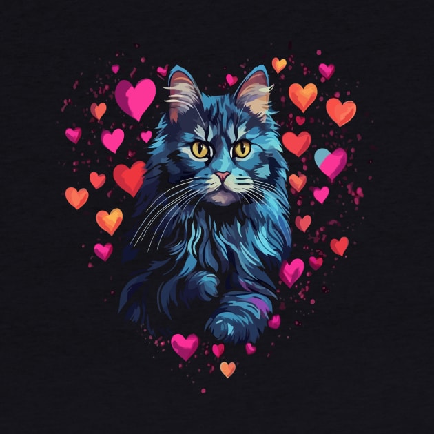 American Bobtail Valentine Day by JH Mart